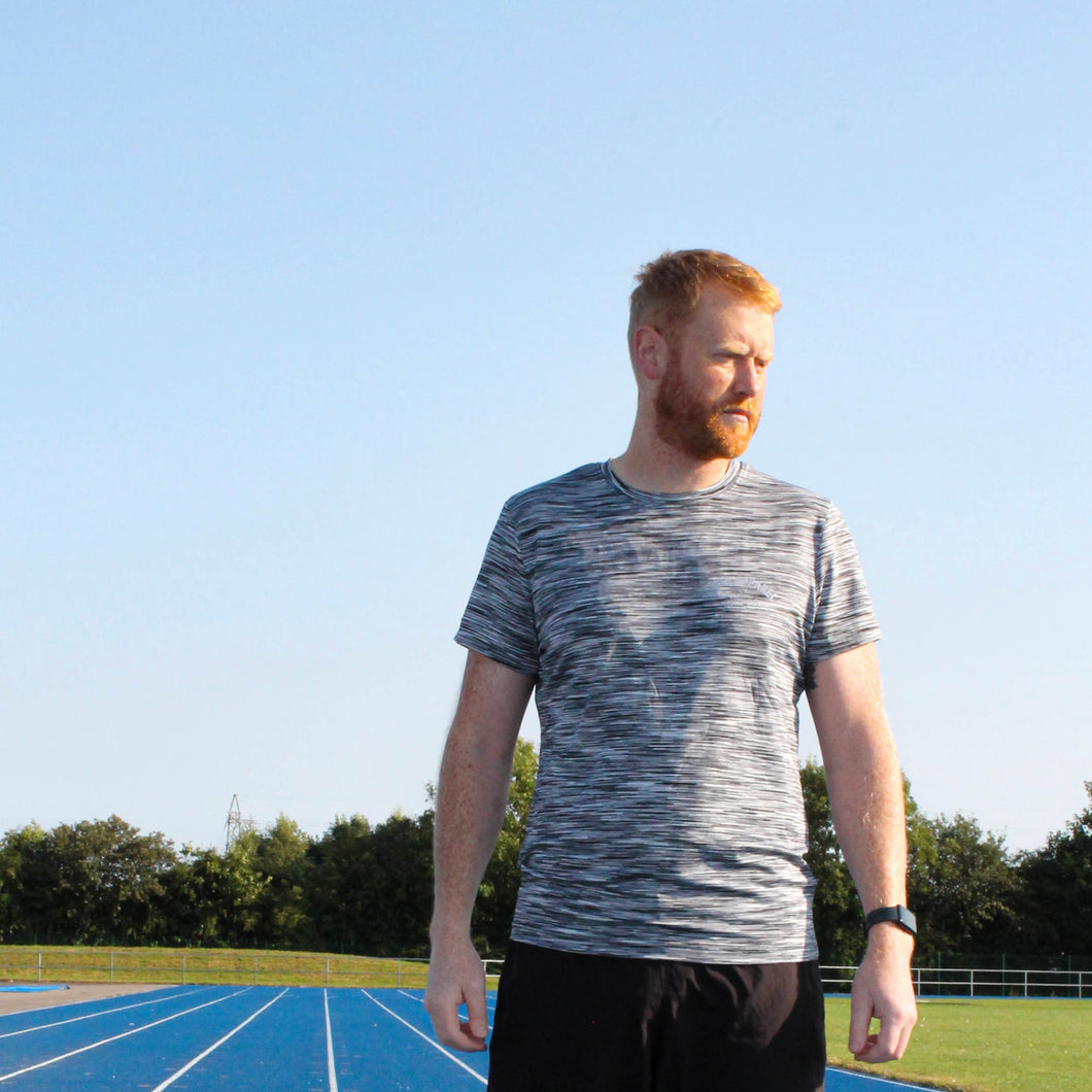 UGD Apparel 'HIGH PERFORMANCE' Training tee Storm Grey