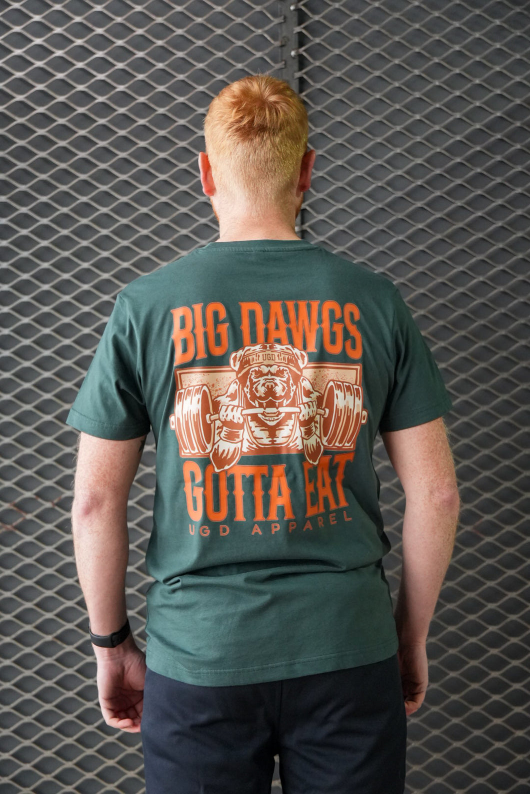 UGD Apparel 'BIG DAWGS' Regular fit training tee in 3 colours